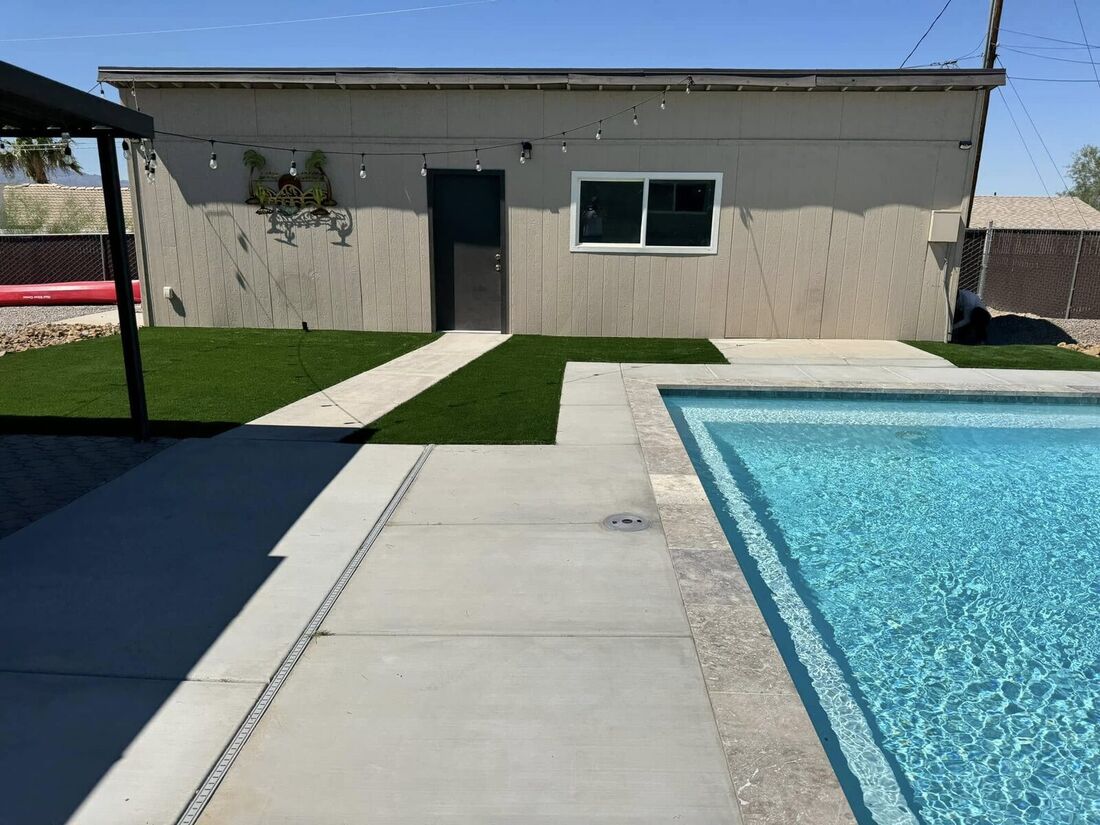 Pool Deck & Turf by Havasu Pavers in Lake Havasu City